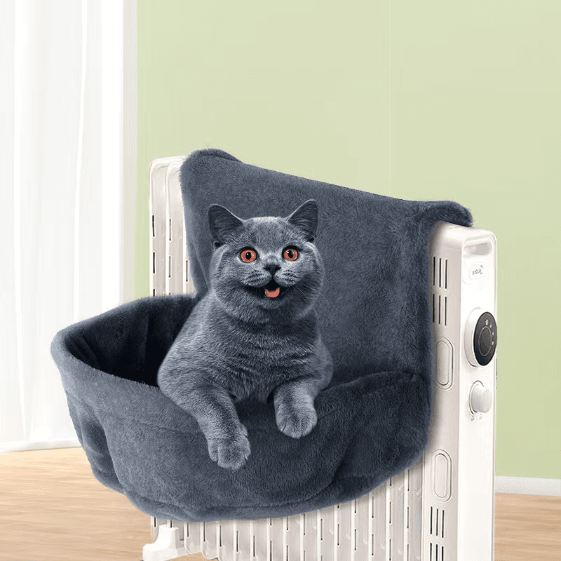 Cama colgante con forma redonda para gato